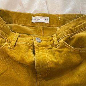 Excellent condition classy mustard yellow corduroys